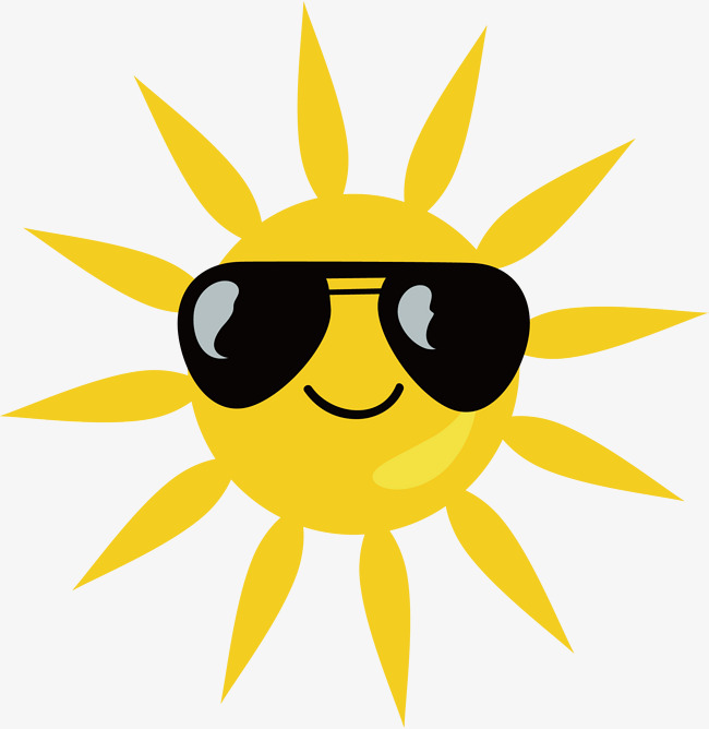 650x668 Vector Hand Painted Sun Comics, Sun Vector, Sunlight, Vector