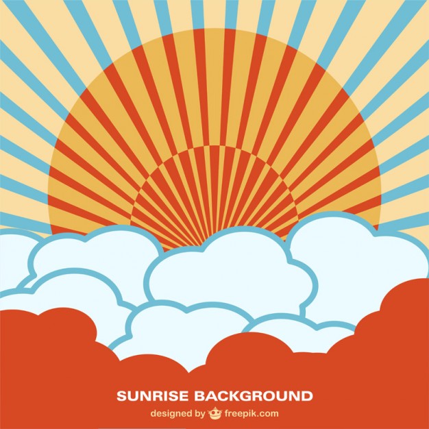 626x626 Chinese Style Sunrise Background Vector Free Download