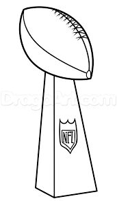 171x294 47 Best Super Bowl Trophy Coloring Pages Images