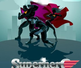 280x235 Superhero Vector