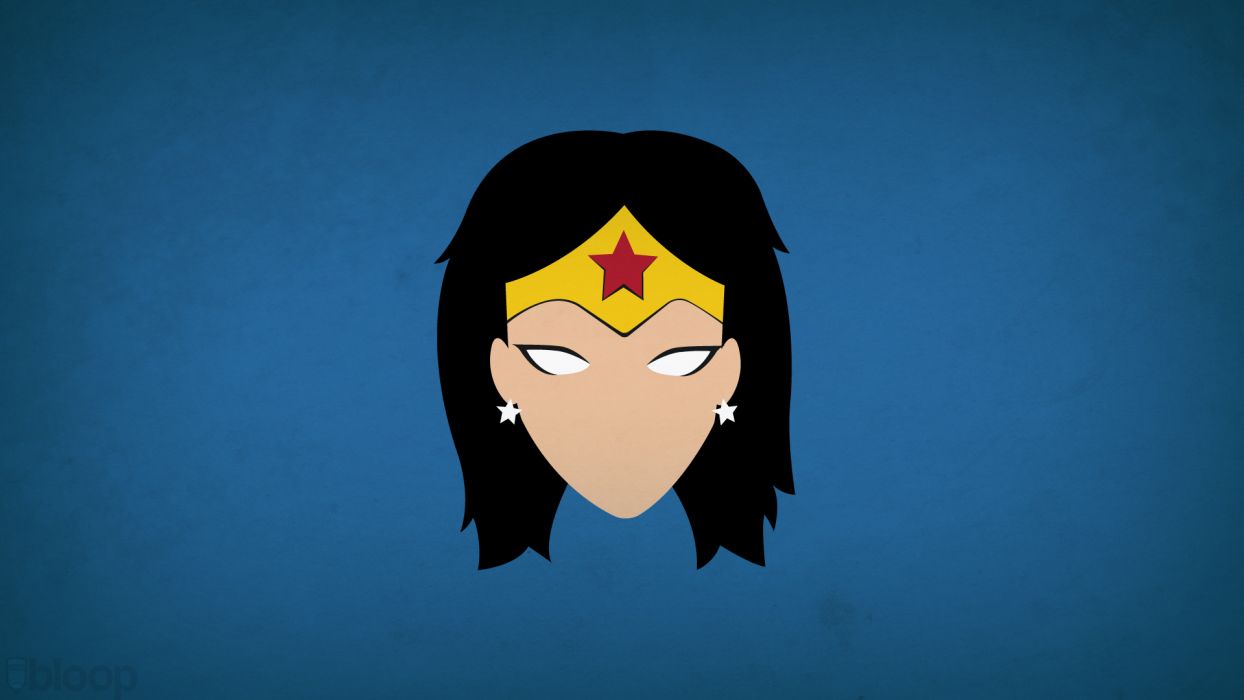 1244x700 Heroes Comics Vector Graphics Wonder Woman Head Superhero