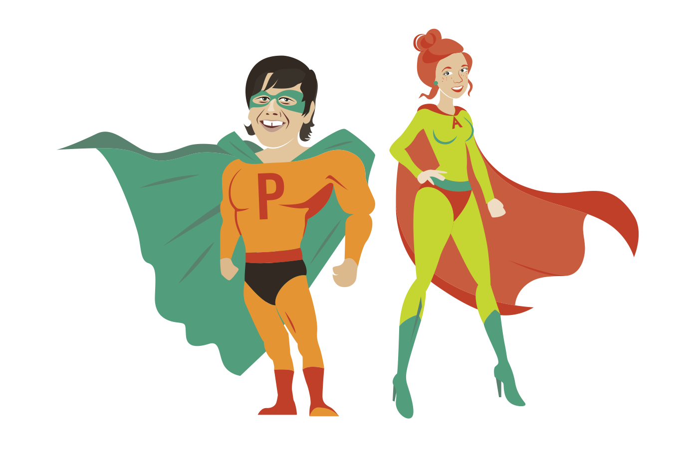 1389x911 Superheroine Alex Vector Illustration Alexandra Doffing