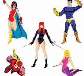 280x255 Superheroes Search Results Free Vector Graphics And Vector Art