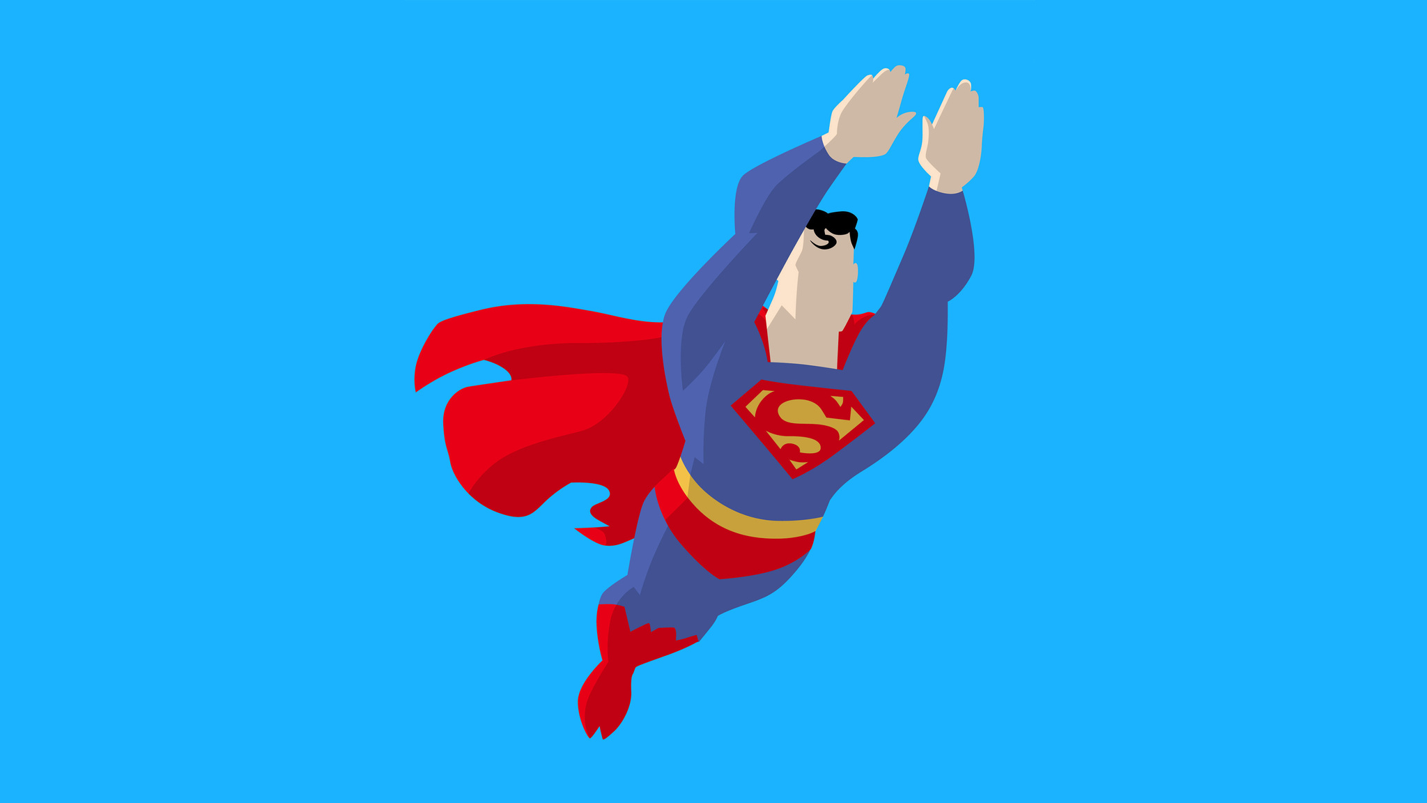 2048x1152 2048x1152 Superman Vector Style 2048x1152 Resolution Hd 4k