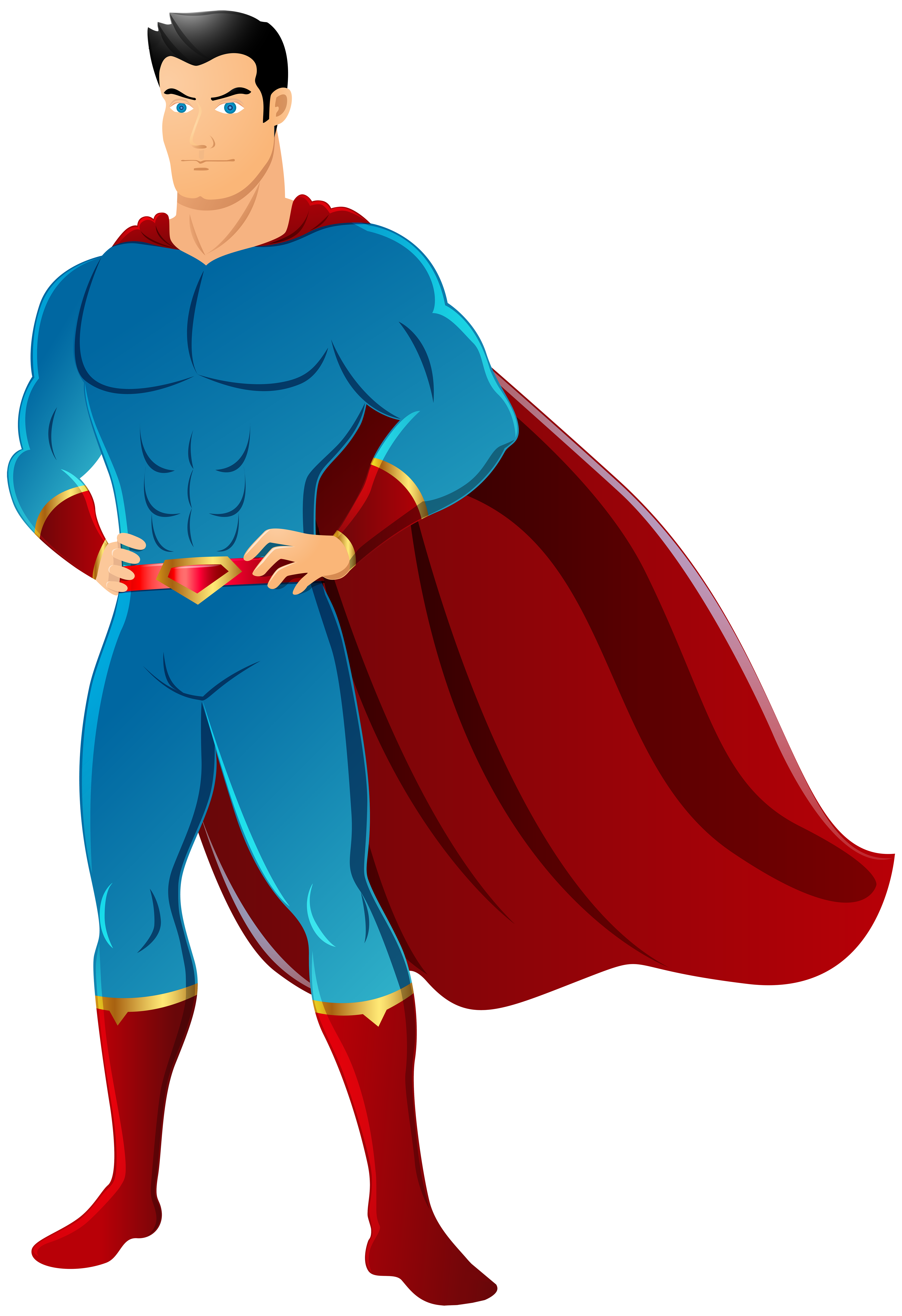 4798x7000 Superman Clip Art