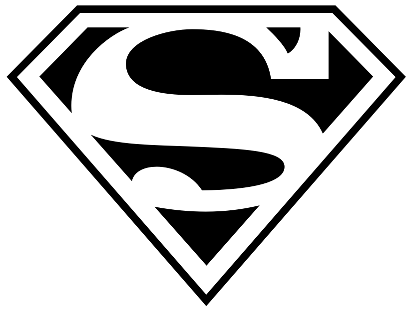 825x626 Superman Logo Vector