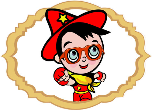 500x362 Little Superman Wearing Glasses Vector Free Download