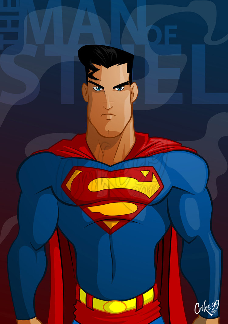 750x1064 Superman Vector By Crike99