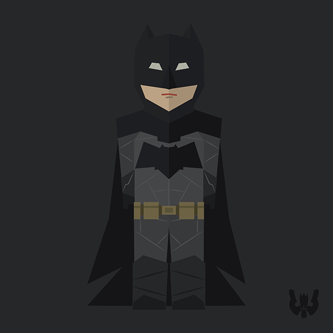 671x671 Batman V Superman Vector Art On Behance