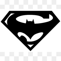 260x260 Superman Logo Man Of Steel Black And White