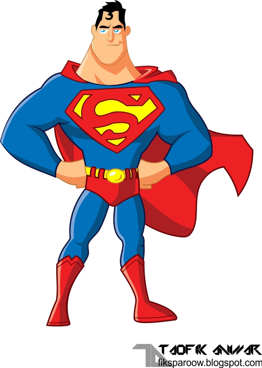 Superman Vector Image at GetDrawings | Free download