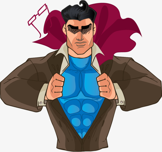 650x610 Vector Painted Superman, Vector, Hand Painted, Superman Png And