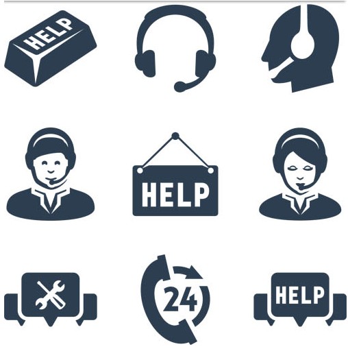 508x509 Silhouette Support Icons Vector Ai Format Free Vector Download