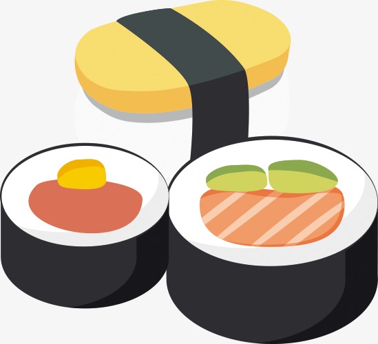 549x500 Sushi Vector Material, Sushi Clipart, Japan, Food Png Image And
