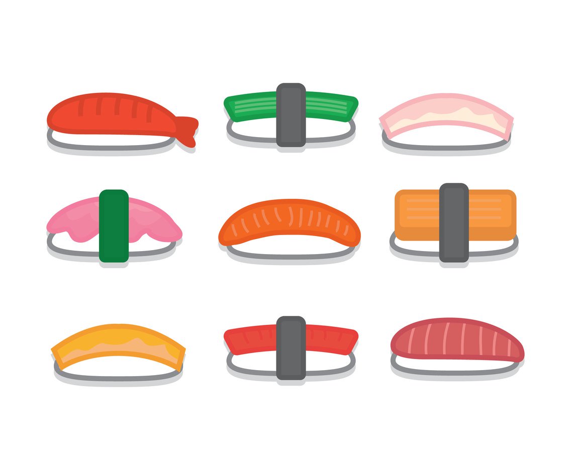 1136x936 Sushi Vector Vector Art Amp Graphics