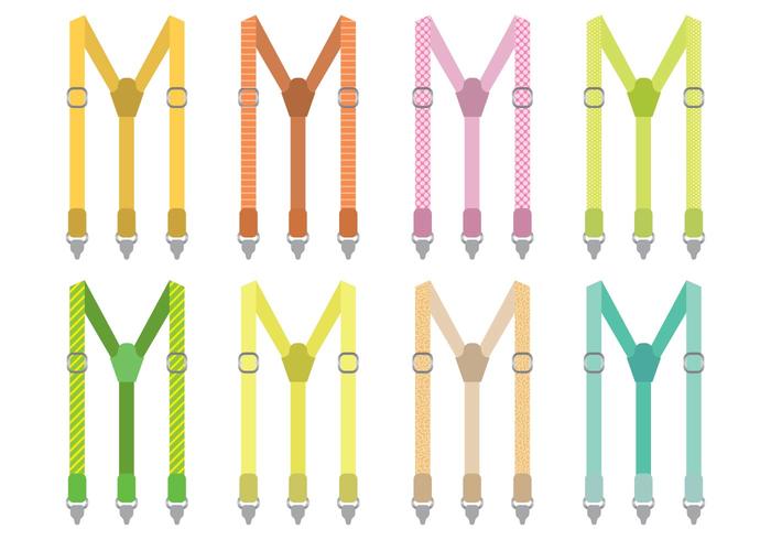 700x490 Free Suspenders Vector Set