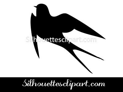 400x300 Swallow Vector Graphics Silhouettes Vector