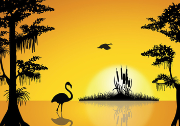 352x247 Swamp Background Free Vector Free Vector Download 412335 Cannypic