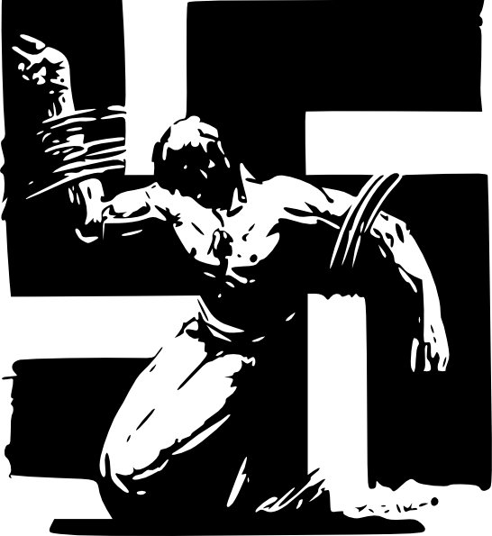 546x595 Swastika Clip Art Free Vector 4vector