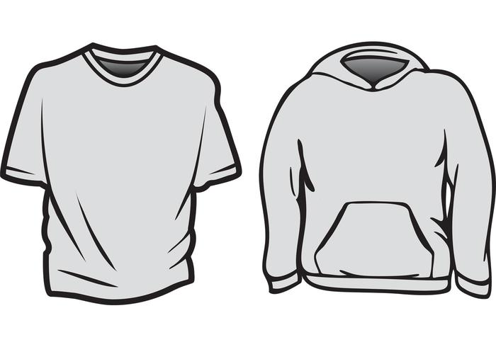 700x490 Free Vector T Shirt Templates