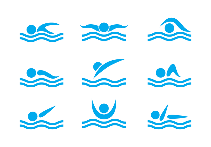 700x490 Swimming Vector