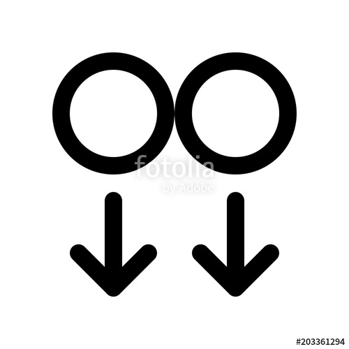 500x500 Two Fingers Swipe Down Stock Image And Royalty Free Vector Files