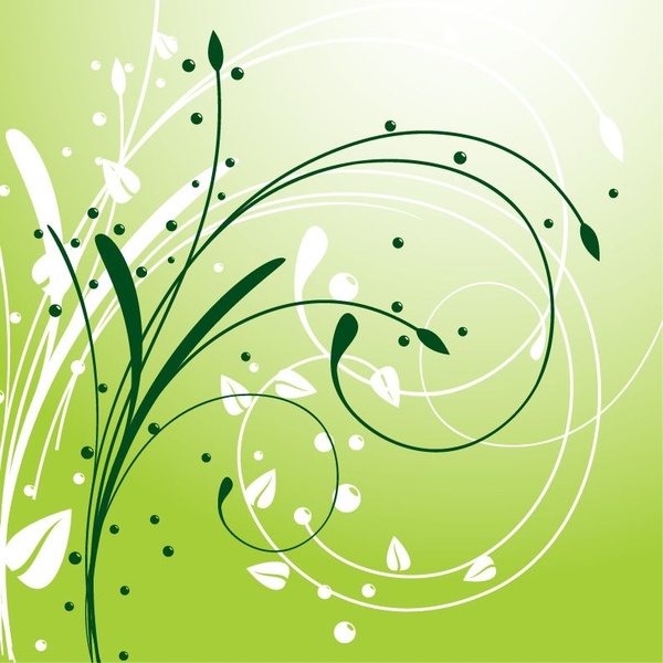 600x600 Free Vector Swirls Vector Abstract Swirl Floral Background