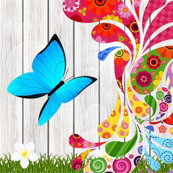 600x600 Free Vector Paisley Swirl Background