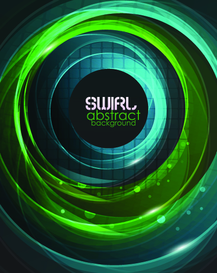 425x535 Abstract Swirl Background Vector 03 Free Download