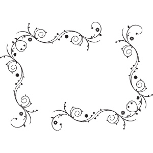 300x300 Swirl Border Desktop Backgrounds