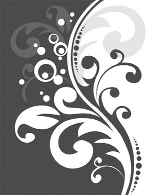 484x626 Swirl Design Element Vector