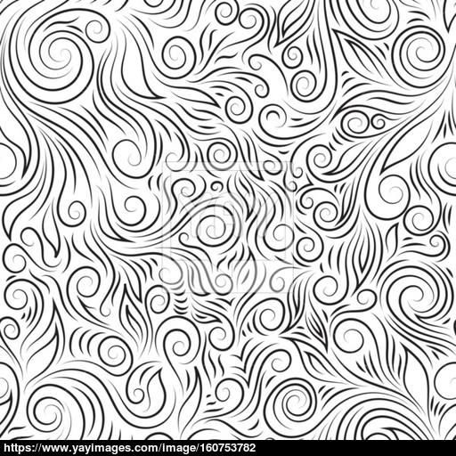 512x512 Vector Elegant Swirl Pattern Vector