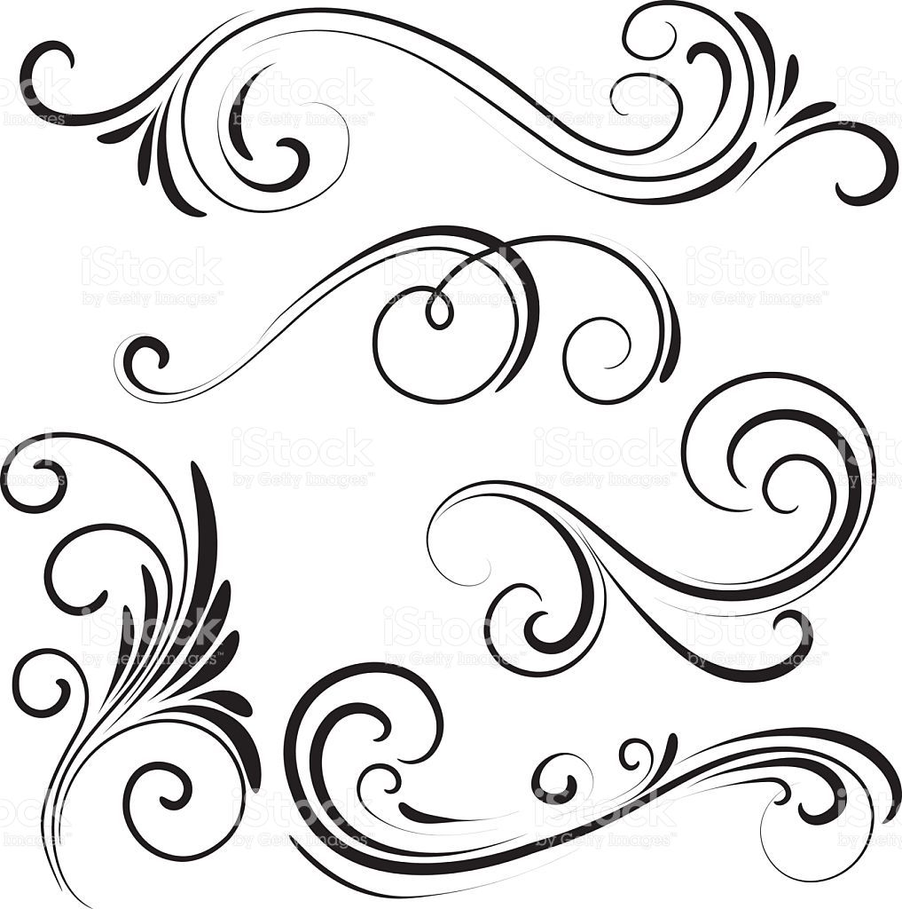 1017x1024 Swirl Vector Id531238078 Flowers, Tree, Flourish