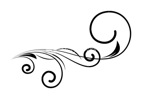 500x348 Swirl Elements Vector Art Royalty Free Stock Image