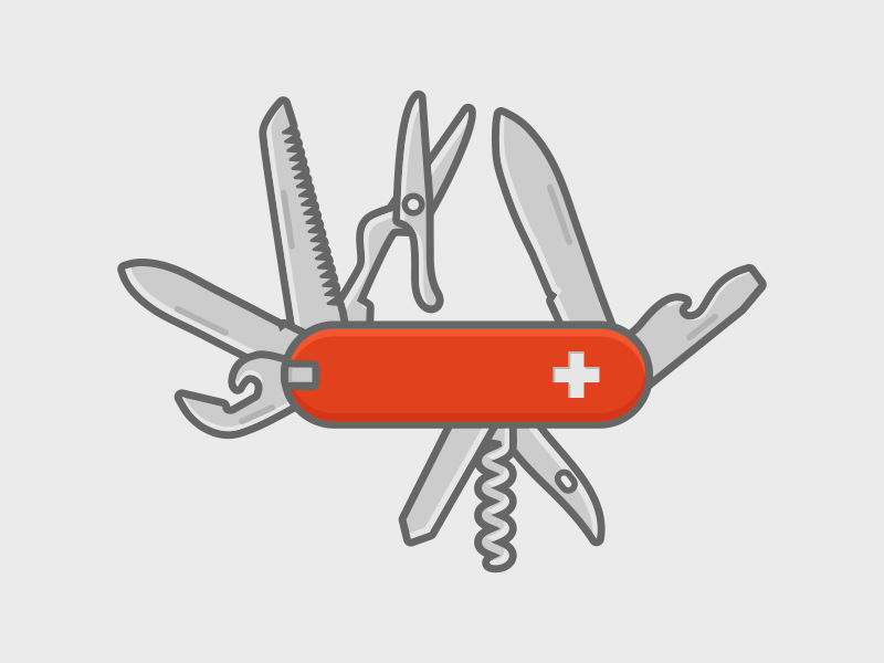 800x600 Swiss Army Knife Vector (.svg) By Hussein Ramezani