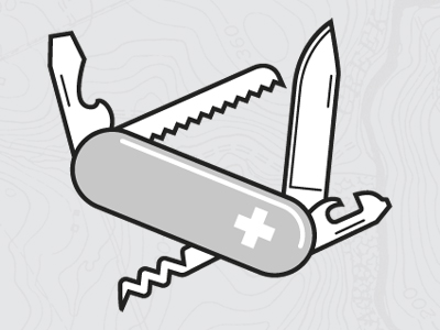 400x300 Swiss Army Knife By Andrea Guarisco