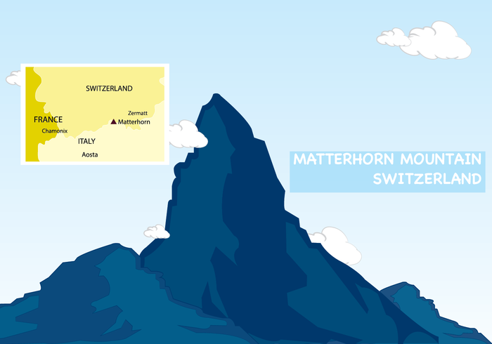 700x490 Mountain Matterhorn Symbol Of Switzerland Vector