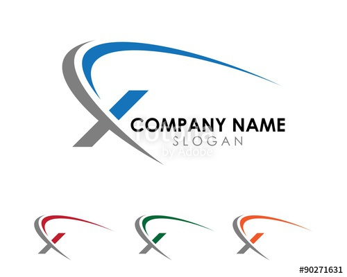 500x400 X Swoosh Logo 1 Stock Image And Royalty Free Vector Files On
