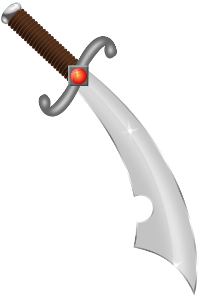402x599 Sword Clip Art Free Vector 4vector