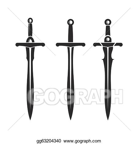 450x470 Clipart Design Sword