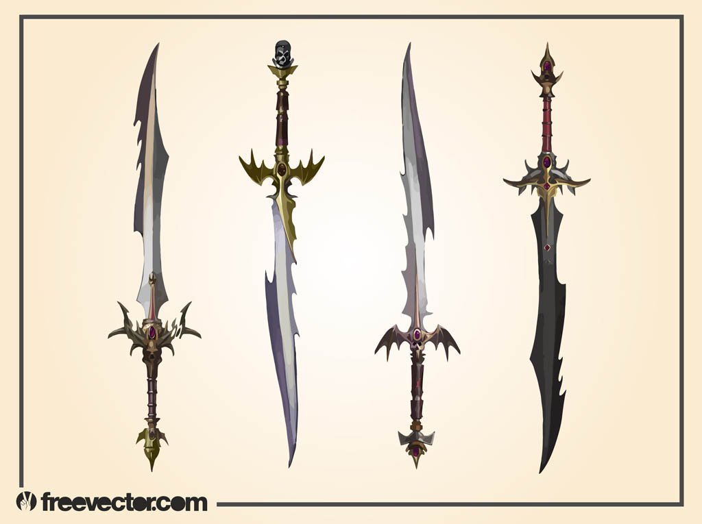 1024x765 Fantasy Swords Vector Art Amp Graphics