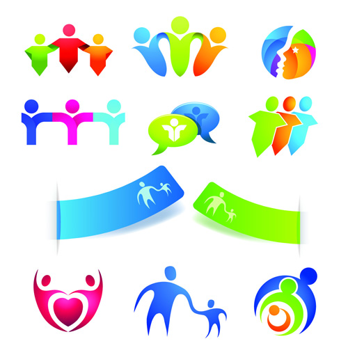 500x500 Public Places People Symbols Vector 03 Free Download