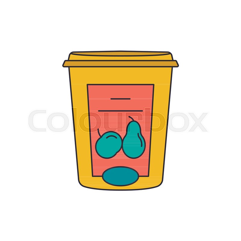 800x800 Syrup Icon. Cartoon Syrup Vector Icon For Web Design Isolated On