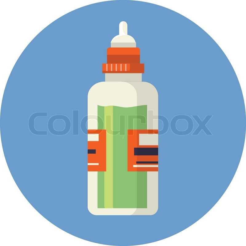 800x800 Vector Bottle With Medical Syrup Stock Vector Colourbox