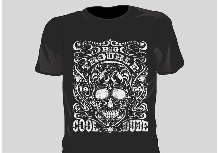 700x490 Free Vector Grunge T Shirt Design