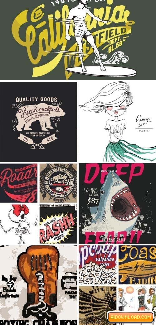 500x1042 T Shirt Design 8, 25 X Eps Free Download Free Graphic Templates