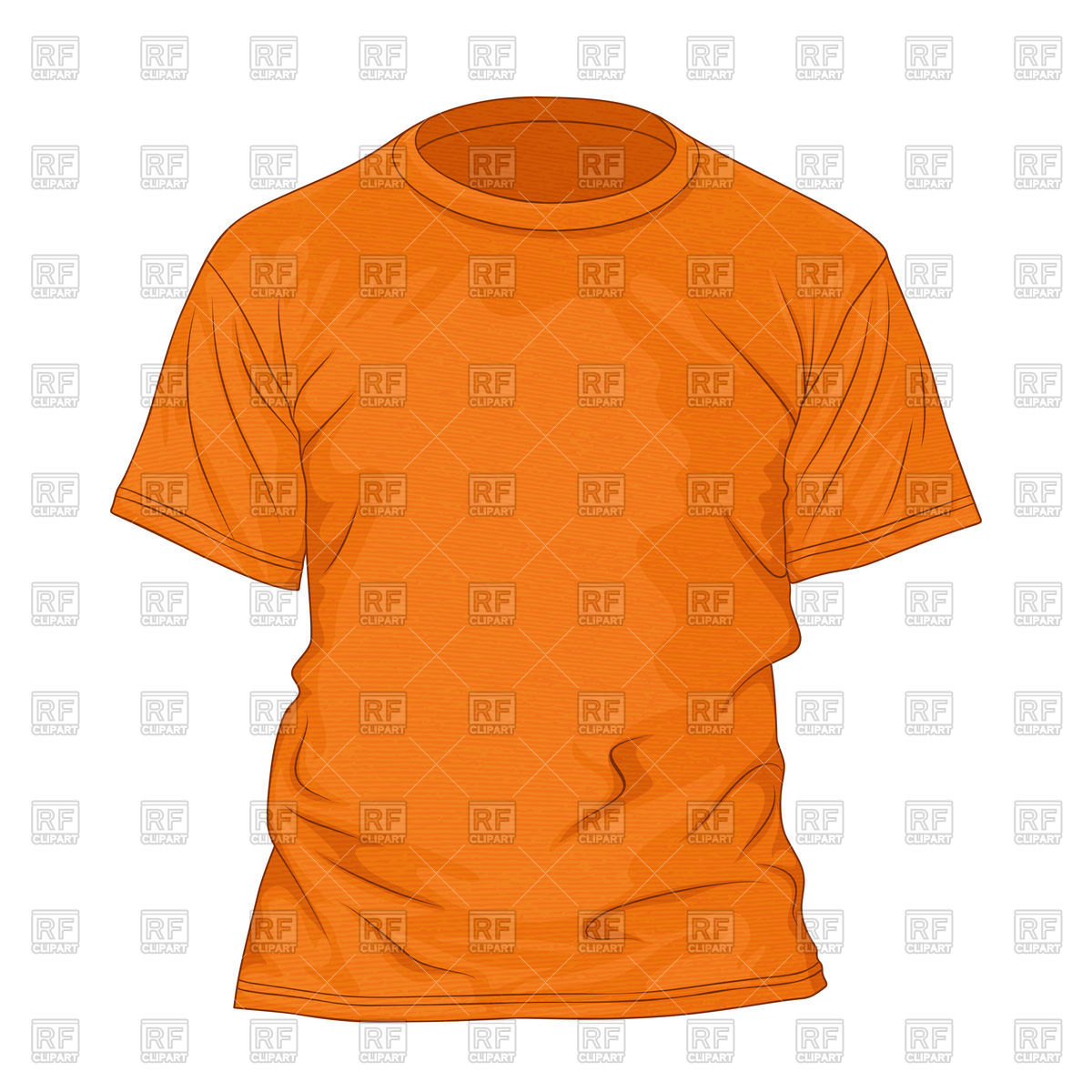 1200x1200 Orange Textured T Shirt Design Template Vector Image Vector