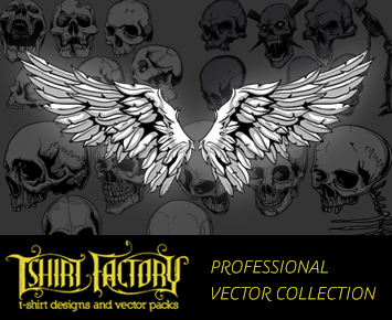 355x290 T Shirt Factory Professional Vector Collection (Extended License