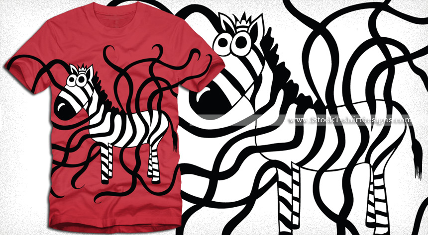 860x473 Zebra T Shirt Design Vector Graphics Vector T Shirt Designs Ai