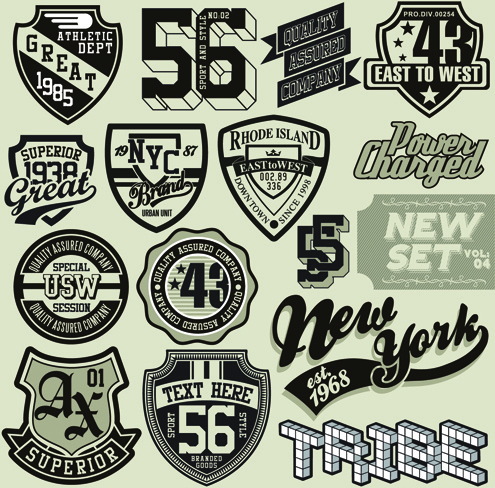 495x488 Vintage T Shirt Labels Creative Vector Free Vector In Encapsulated
